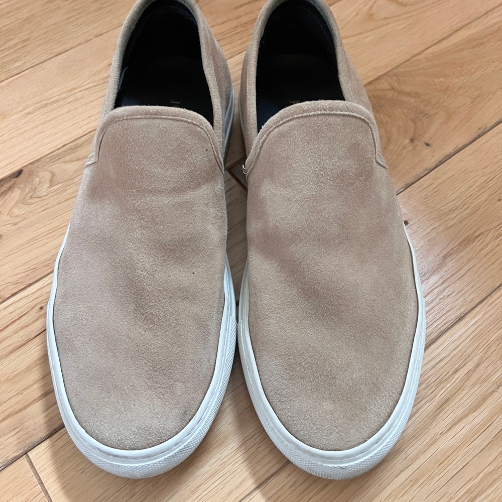 Jenni Kayne Tan Sneakers Suede Slip-On